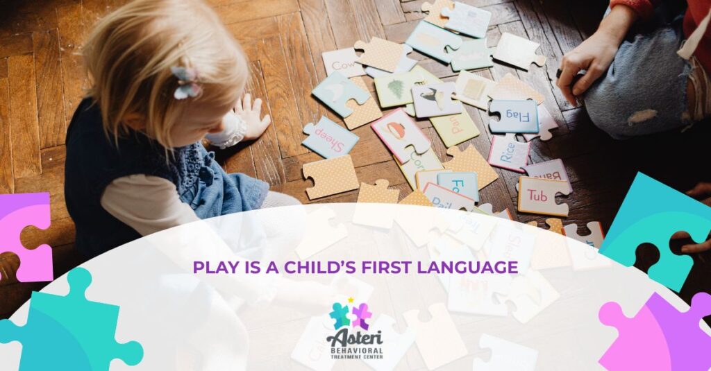 play is a childs first language