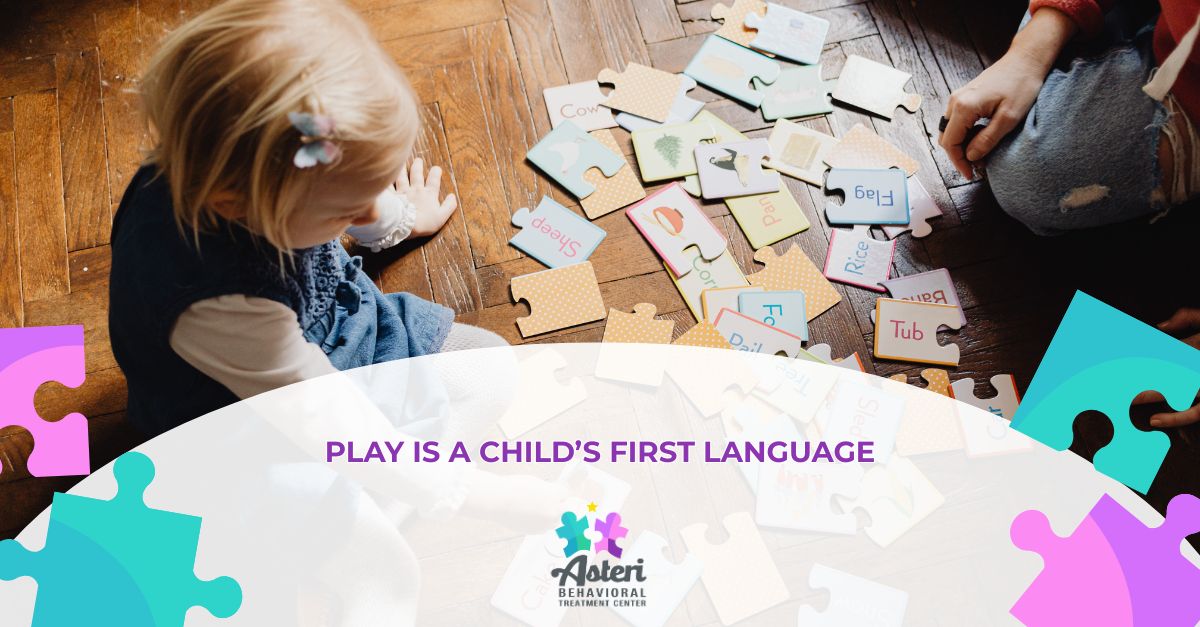 play is a childs first language